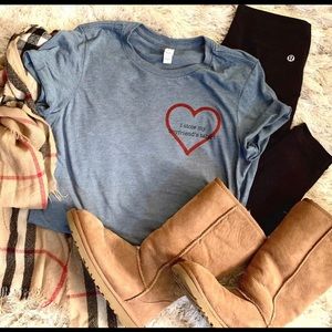 Stole my boyfriends T-shirt